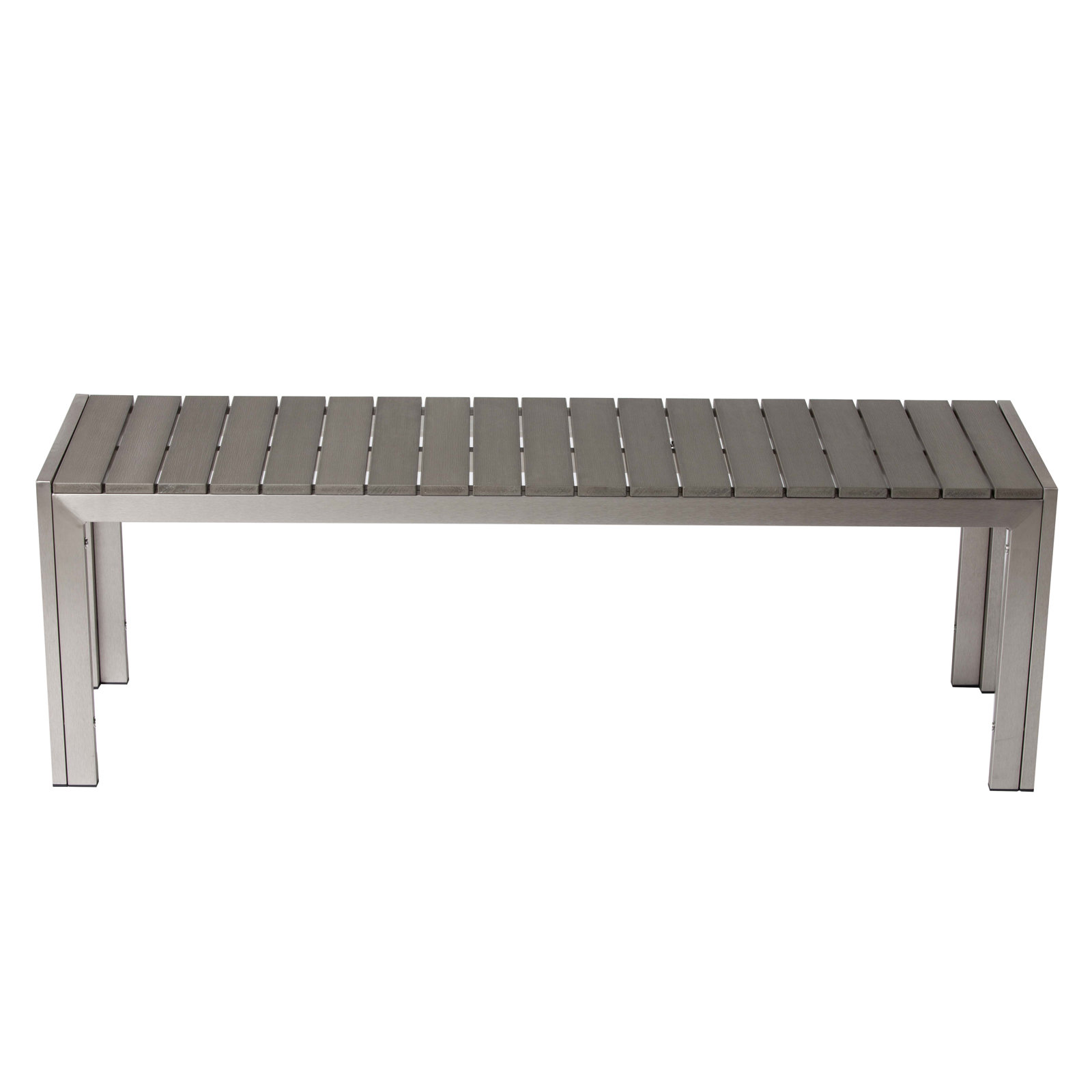 Joel 59" Patio Dining Set, Gray
