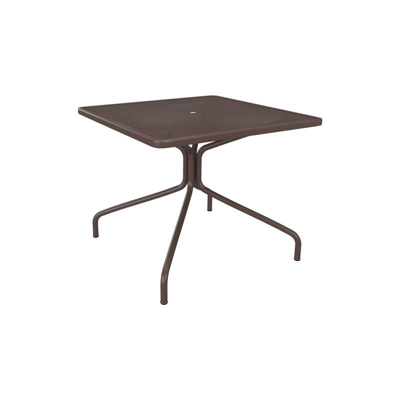 Table de salle à manger carrée, Bronze, L 36 po x L 36 po x H 29,50 po