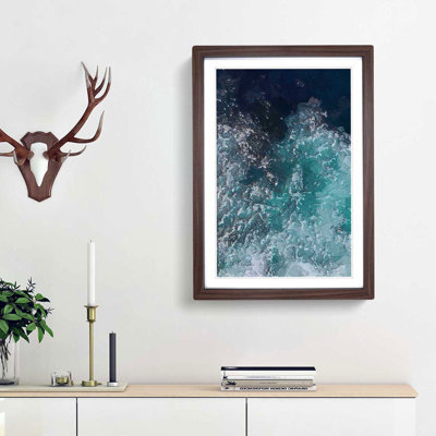 Marbled Waters - Picture Frame Painting Print