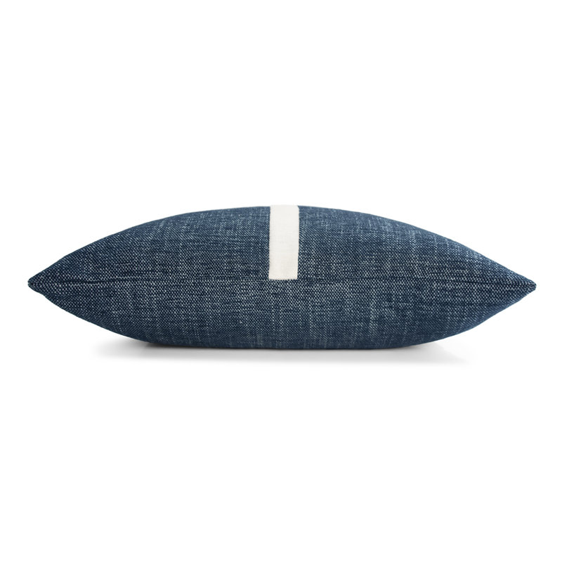 Elements Square Indoor/Outdoor Pillow Cover & Insert, Mariner, Square 18"