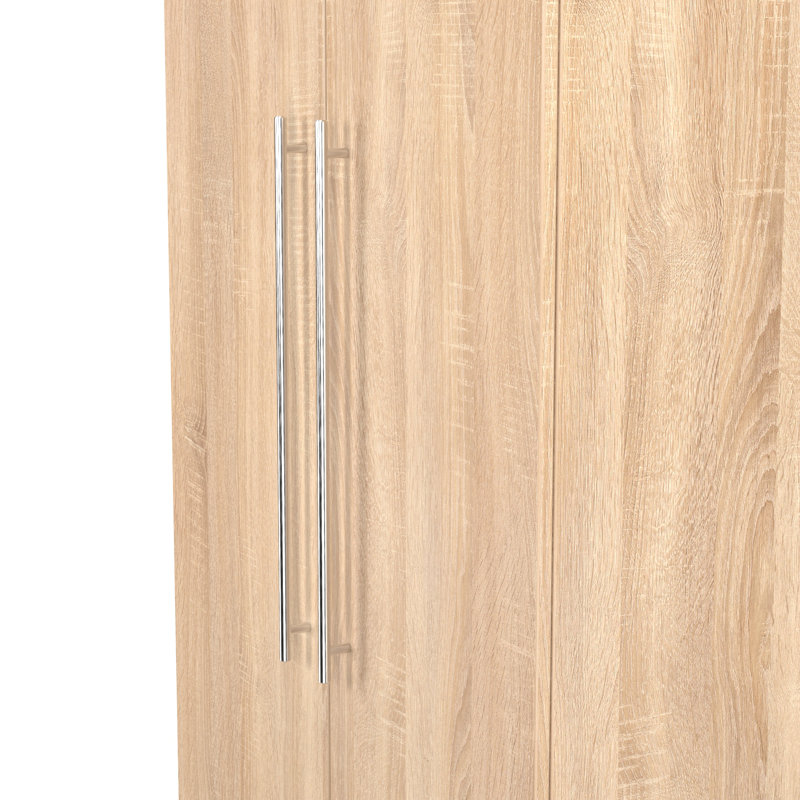 Taevyn Manufactured Wood Wardrobe, Oak