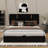Luxurious 2-Piece Queen Bedroom Set With Upholstered Platform Bed And Hydraulic Storage-1720012392
