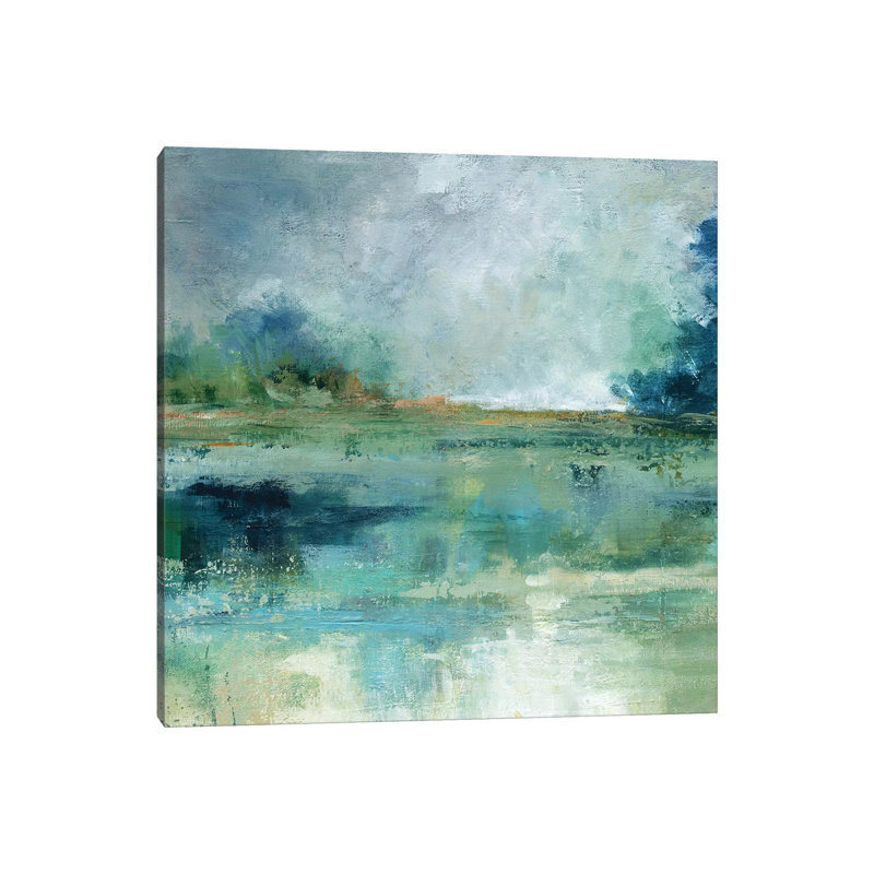 «Emerald Isle» par Carol Robinson, reproduction, Toile tendue, H 26 po x l 26 po x P 1,5 po