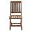4 - Person Teak Wood Patio Dining Set with Round Table
