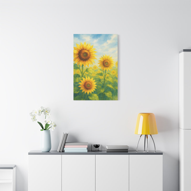 Aaroon Single Picture Frame Print on Canvas, 91.44 cm H x 60.96 cm W
