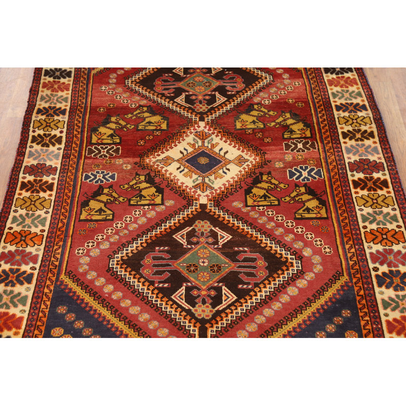 Tapis traditionnel animaux 5 x 9