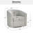 Amiir Swivel Barrel Chair Built-in Pocket Spring-620851594