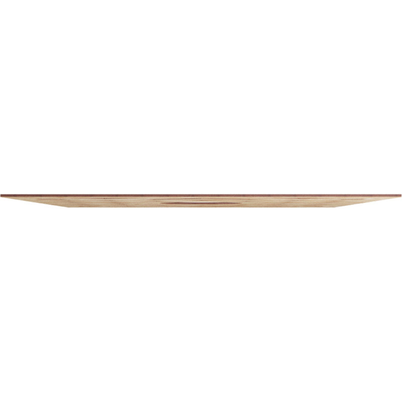 Chevron Ceiling Medallion, Red Oak, 36" H x 36" W x 0.25" D