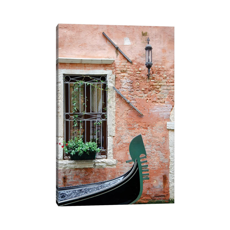 Passing Gondola by Laura DeNardo - Wrapped Canvas Print, 30.48 cm H x 45.72 cm W