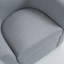 Fauteuil demi-tonneau pivotant rembourré Aunna-1858422840