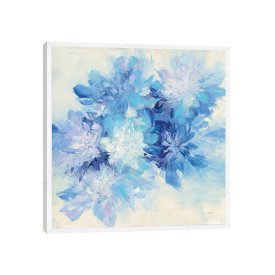 Burst Of Blue by Julia Purinton - Print on Canvas