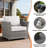 Wicker 8 - Person Modular Patio Conversation Set with Cushions-138858512