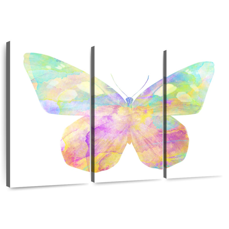 Brampt Rainbow Butterfly, 28" H x 45" W