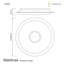 Gerard Acrylic LED Flush Mount