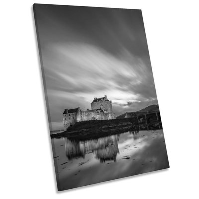 Eilean Donan Castle Scotland - Wrapped Canvas Print