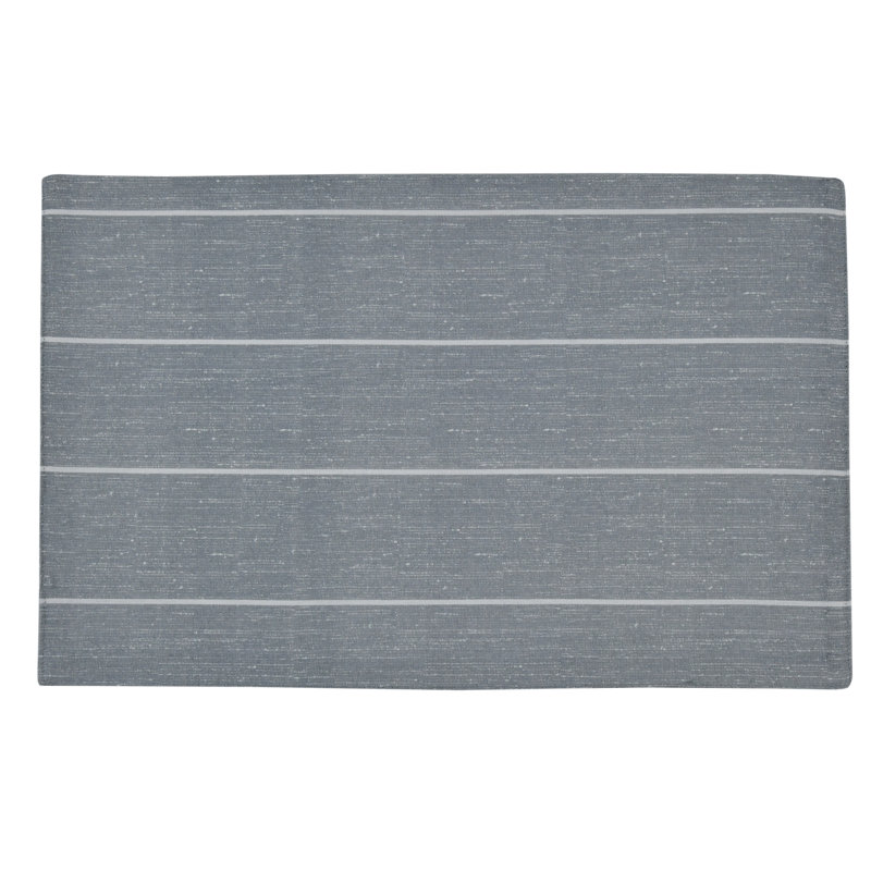 Fazaan Cotton Striped Rectangle Placemat