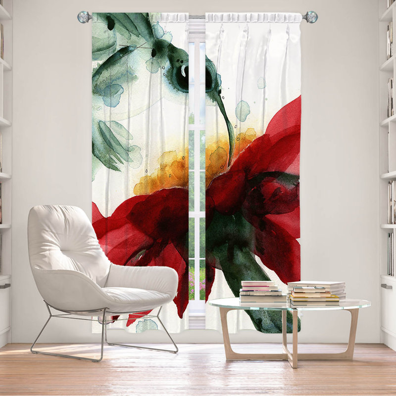 Rideau simple obscurcissant avec passe-tringle Delaughter, L 20 po x L 52 po