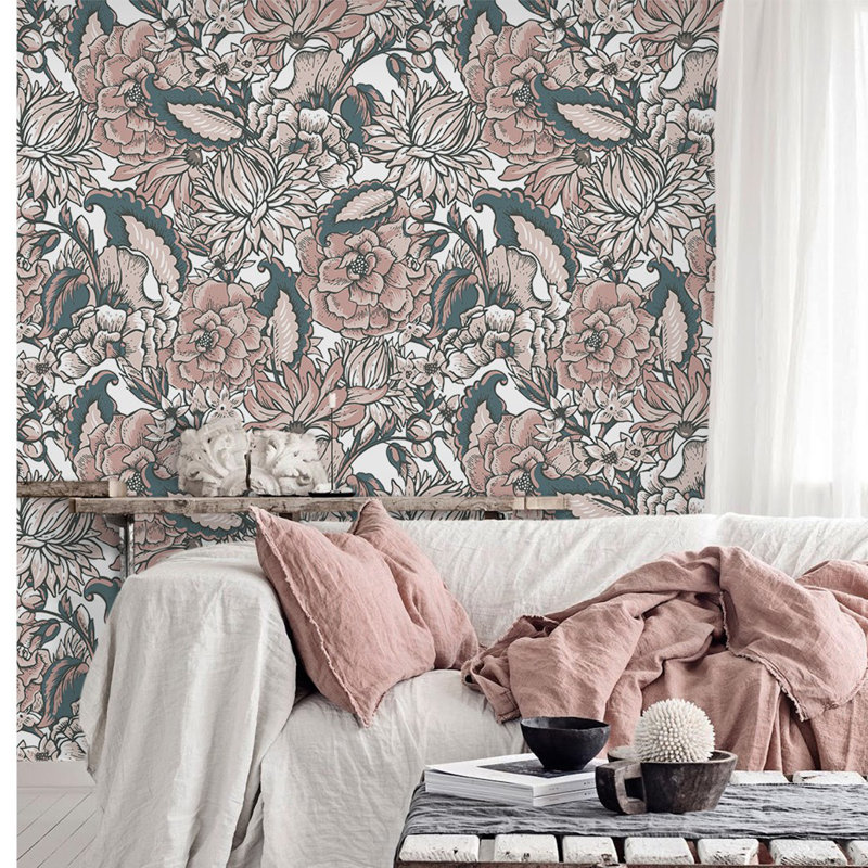 Cedrina 2.5m x 2.5m Matte Wallpaper Roll, 416 x 254cm