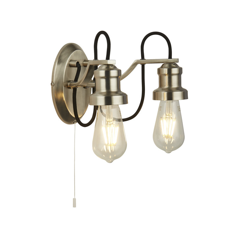 Throop Mild Steel Armed Sconce
