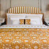 Everbound Quilted Bed Cover - Mustard