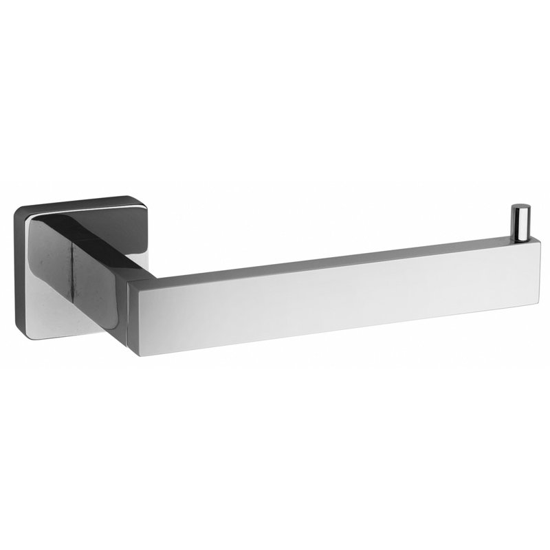 Porte-papier hygiénique carré carré, Chrome