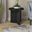 Brielle Pedestal End Table-403875397-403875394
