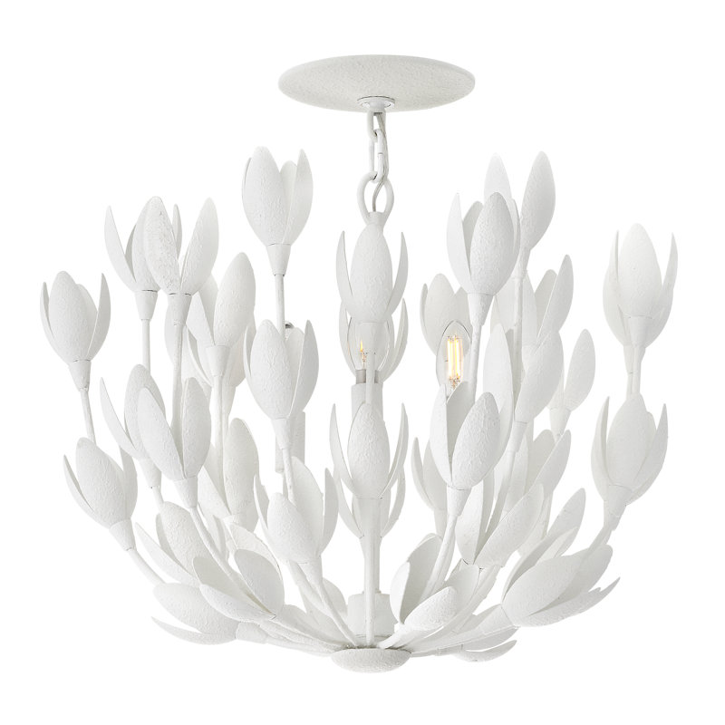 Flora 3 - Light Pendant, Textured Plaster