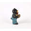 Bain d’oiseaux avec statue cardinal ours