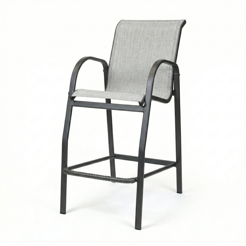 Tabouret de bar, Alliage Augustine II / anthracite