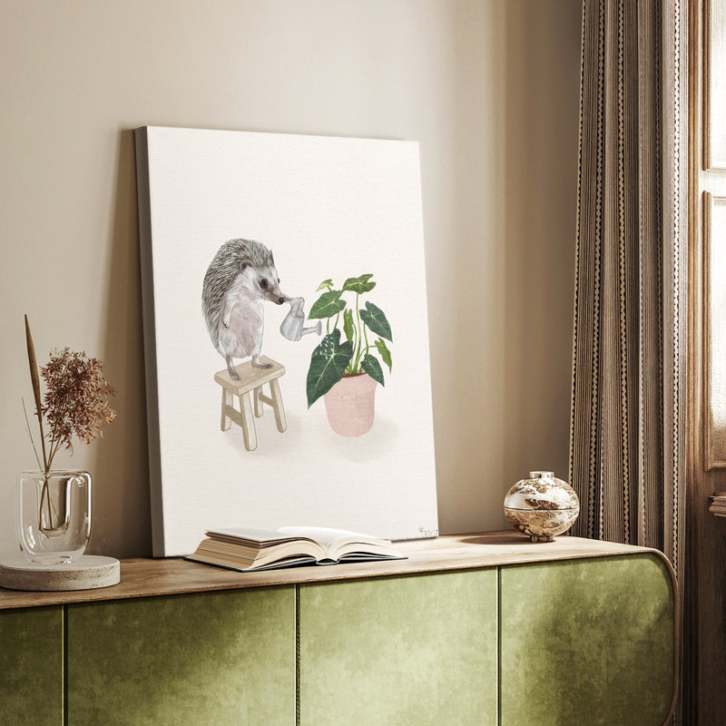 Happy Gardening II - galerie sur mesure, H 60 po x l 40 po