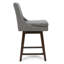 Tabouret de comptoir pivotant 26 po Aleksy-72553539