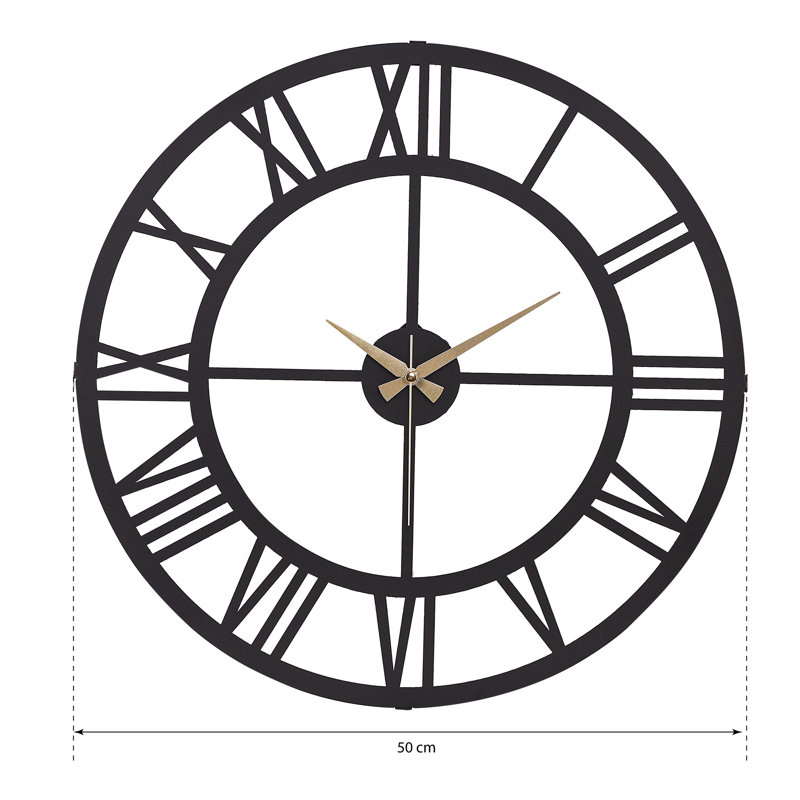 Amarmula Skeleton Wall Clock, Medium: 50cm