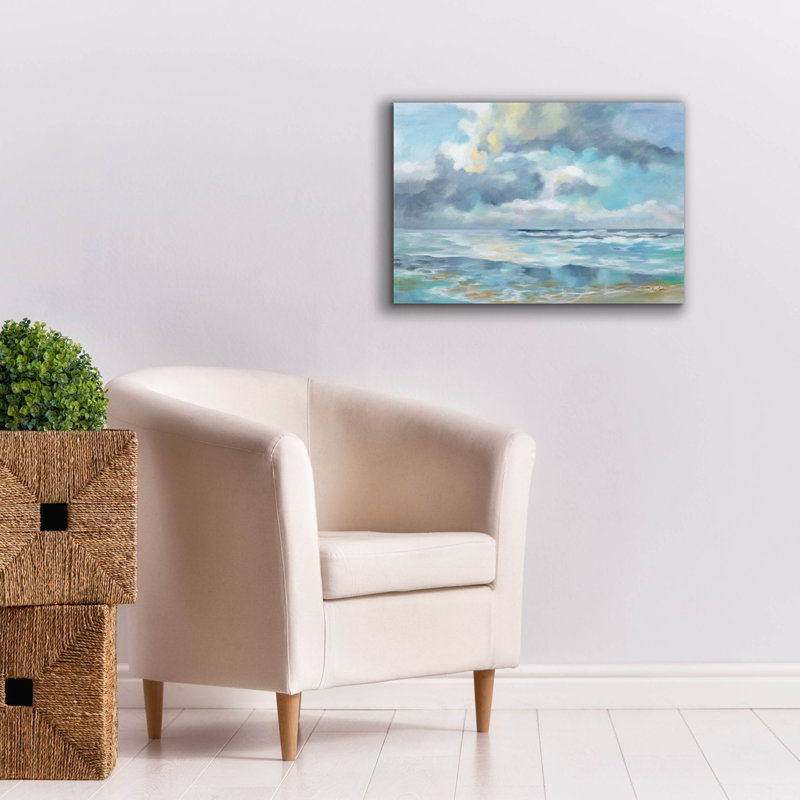 «Summer Clouds» par Silvia Vassileva, art mural sur toile, H 18 po x l 26 po