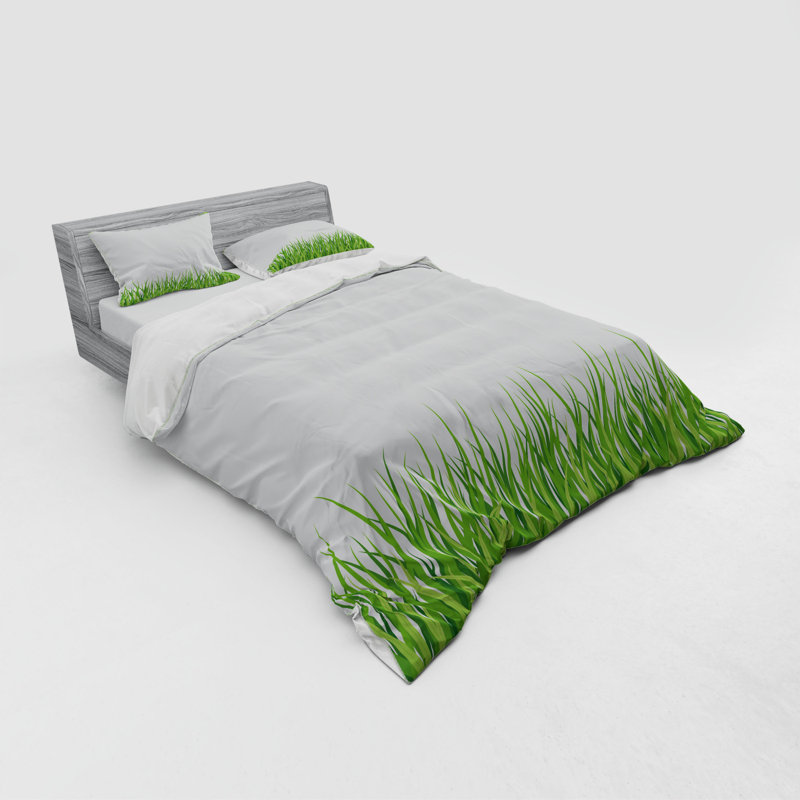 Farmhouse / Country Polyester Duvet Cover, Queen Duvet Cover + 3 Additional Pieces