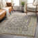Zeus Wool Oriental Area Rug in Gray