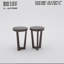 Aphra Merlot Side Table-701505666