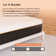 8" /10"/12" Medium-Plush Gel Memory Foam Mattress With Green Tea Extract