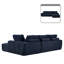 Canapé modulaire rembourré en fausse fourrure Boneless-1441587632-1441587635