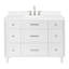 ARIEL Monroe 48 Single Sink Bathroom Vanity with Carrara Quartz Top-1351750948-1376610448-1376610449