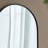 Iron Frame Vertical Arch Mirror