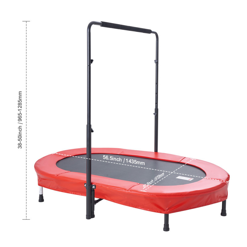 Trampoline 56 po pour enfants, Rouge