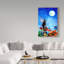 « fée on a toadstool », art sur toile-32713083
