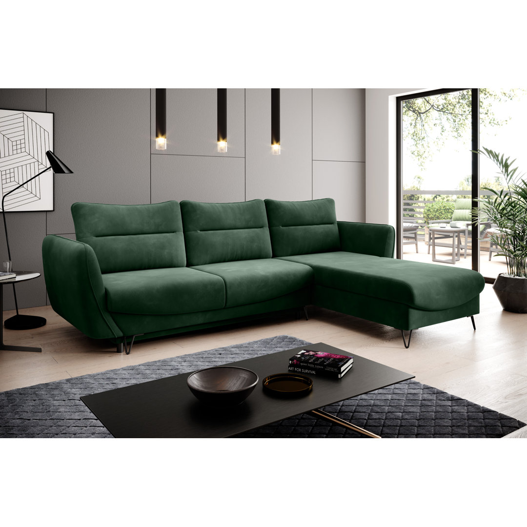 Ecksofa Storrie mit Bettfunktion