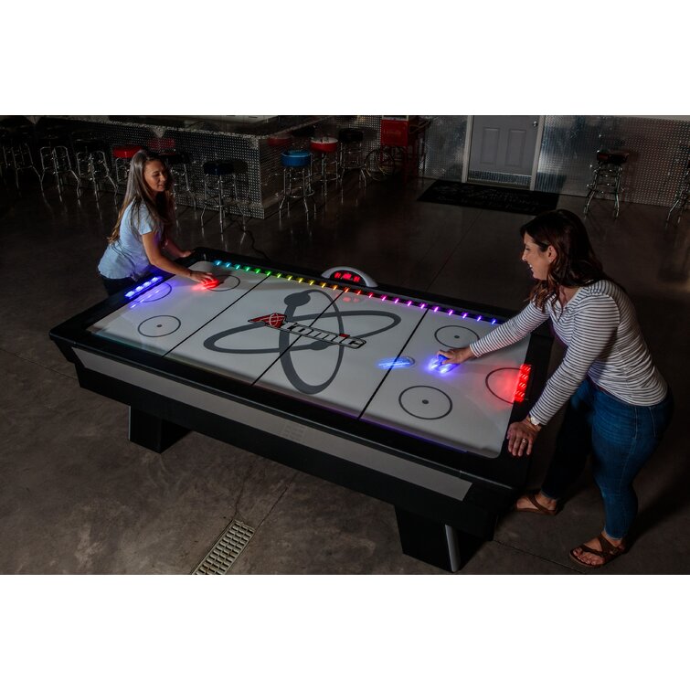 Table de hockey pneumatique 7,5 pi avec deux joueurs et tableau de pointage numérique