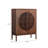 35.43"Solid Wood Elm wood brown Sideboard