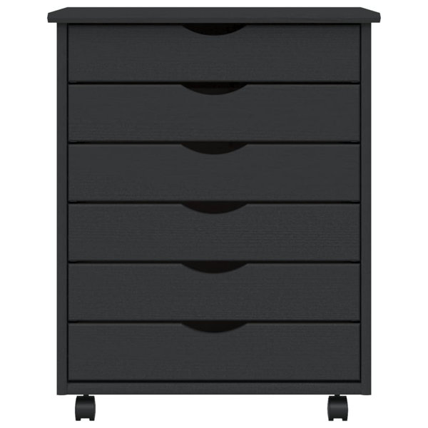 Inbox Zero Ladehe 6 Drawer Storage Drawer | Wayfair Ladehe 6 Drawer Storage Drawer