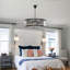 Graceyn 24" Crystal Chandelier 6 - Light Dimmable with Hanging Chain