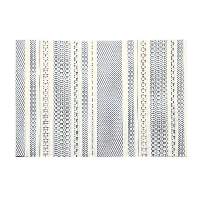 Brax Polyester Blend Rectangle Placemat , Blue