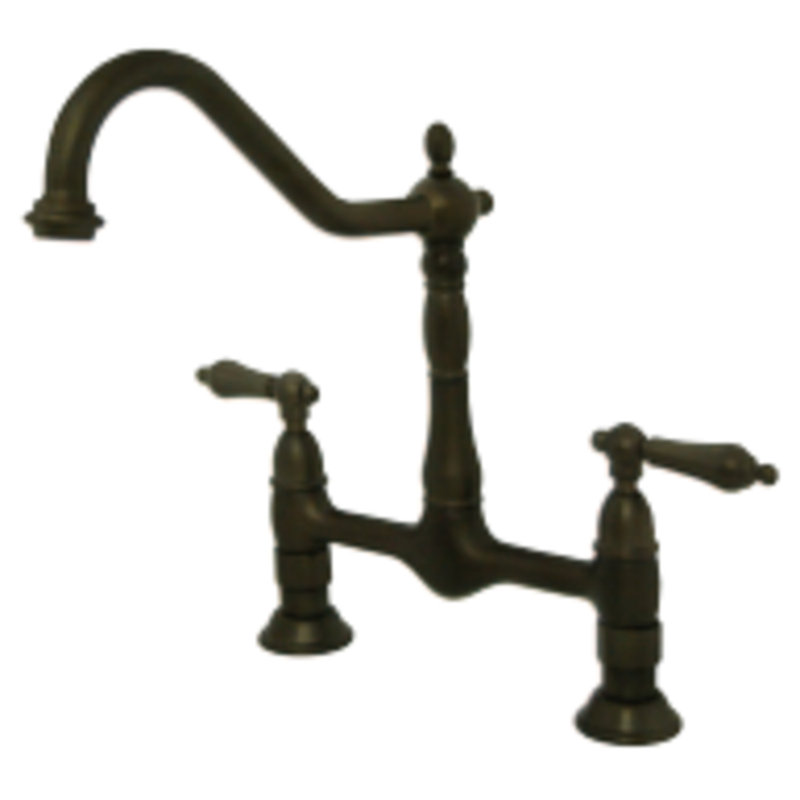 Robinet de pont Heritage, Bronze huilé
