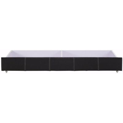 Black Cloister Underbed Storage Drawers